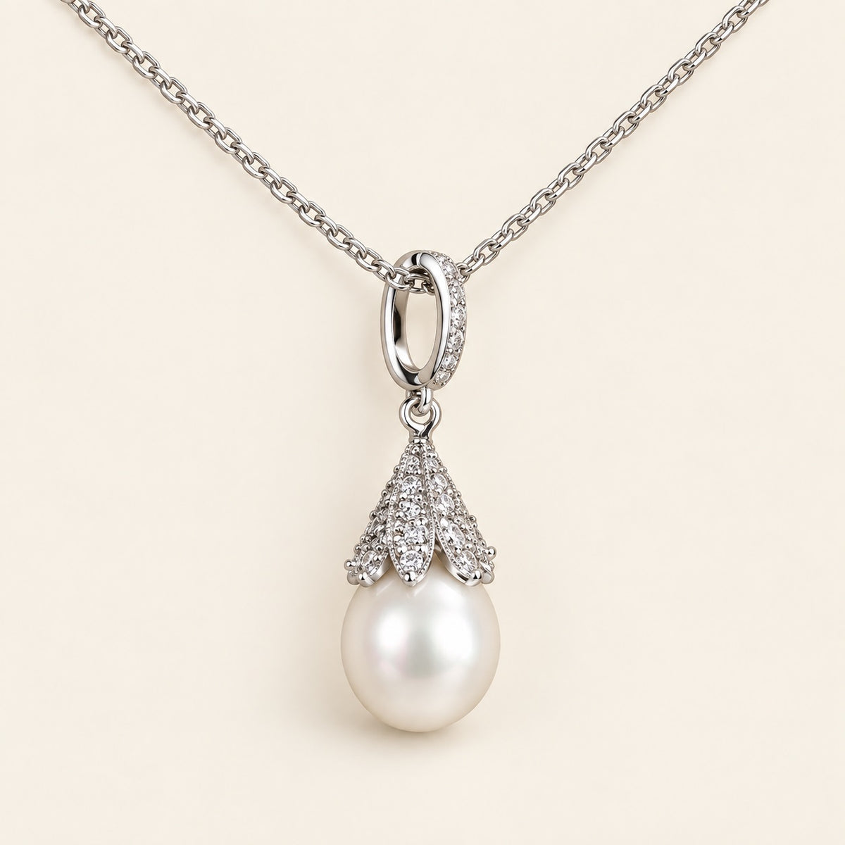 12.9mm Pearl Pendant Set - ORII